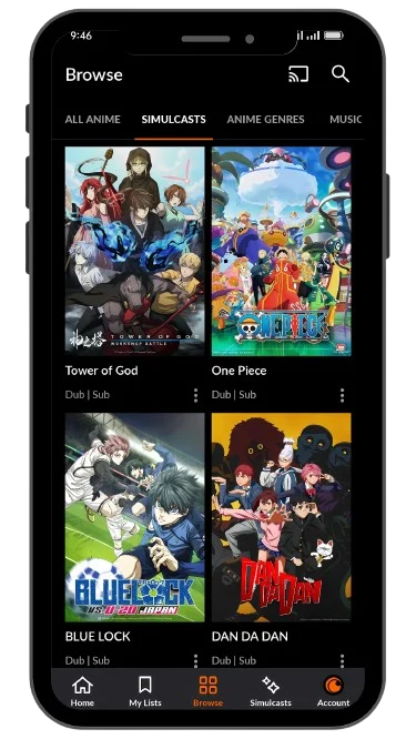 Crunchyroll premium apk